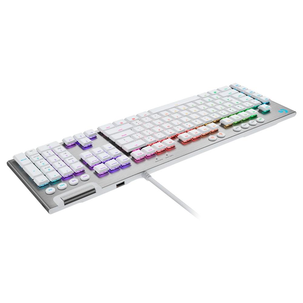 Teclado Gamer Logitech G815 Branco USB 920-011354