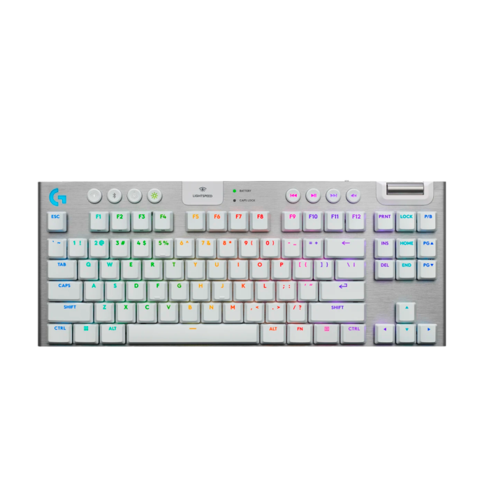 Teclado Gamer Logitech G915 X TKL Branco s/Fio 920-012732-V-