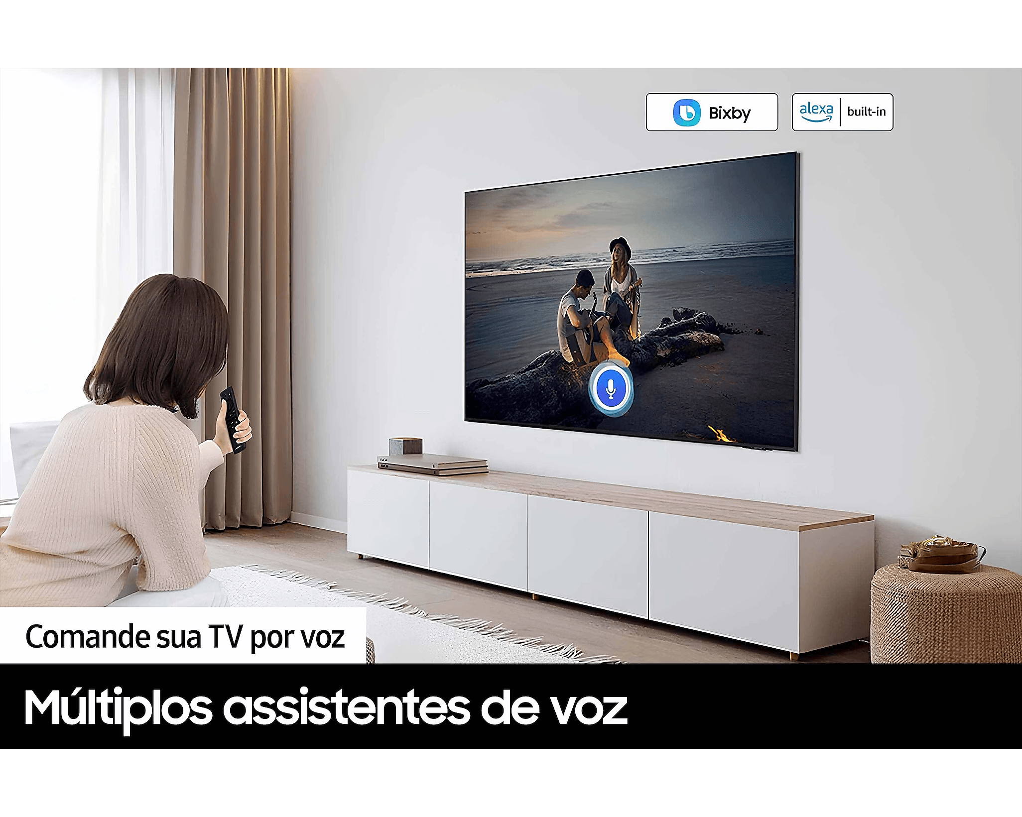 TV Samsung Smart LED 4K 65" - UN65DU7700GXZD - Mega Market