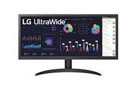 Monitor LG 26WQ500-B 25,7" IPS WFHD UltraWide - 26WQ500-B.AWZM - Mega Market