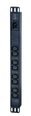 PDU APC PDU Easy Rack Horizontal 1U 16A 220V 8 x C13 - EPDU1016B - Mega Market